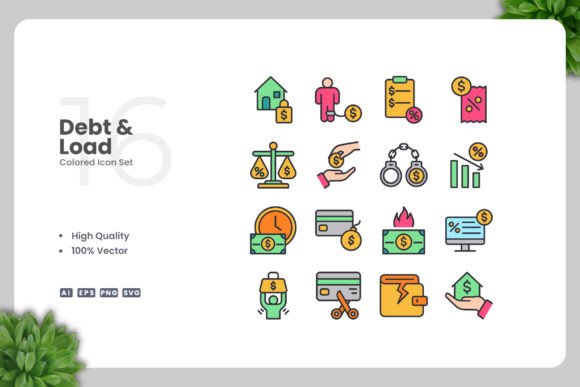 Debt and Loan Color Icons: A Crafter's Honest Review