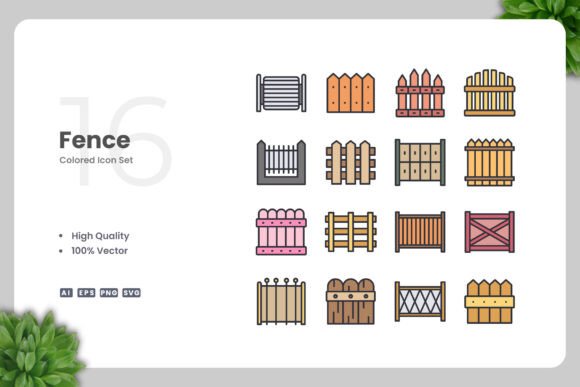 Fence Color Icons: A Designer's Review of Essential Graphics