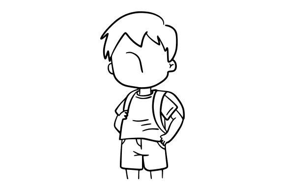 Figure in a Thinking Pose: A Versatile Graphic for Editorial and Web Use
