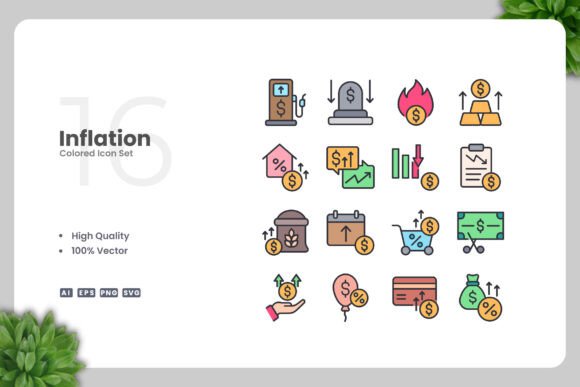 Inflation Colored Icons: A Designer's Review of Graphics and Icons