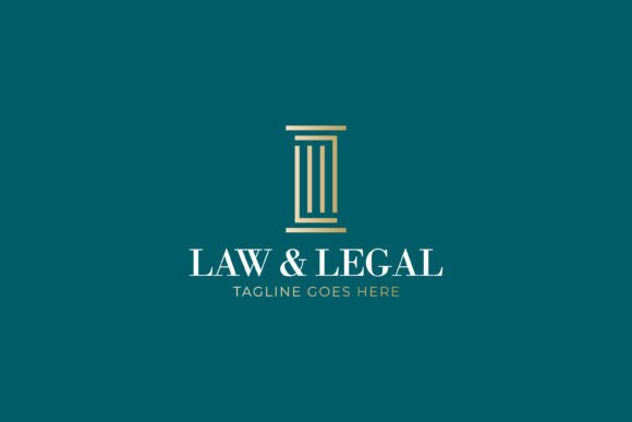 Legal Law with Letter L Pillar Logo Review