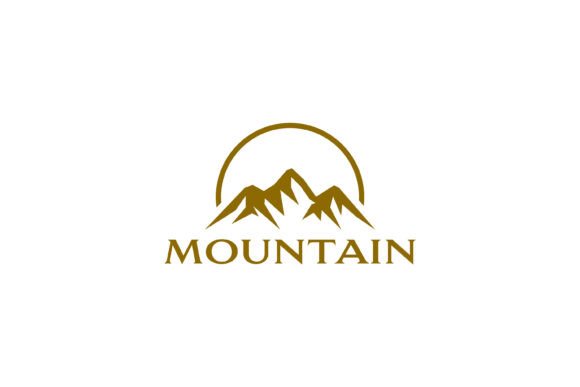 Majestic Mountain Logo Beauty of Peaks