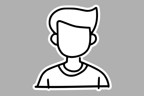 Rustic Anonymous Profile: Essential Graphics for Illustrations