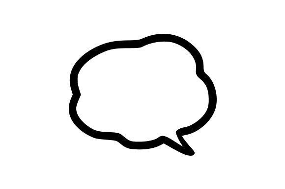 Simple Speech Bubble: A Versatile Graphic for Design Projects
