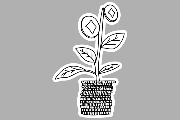 Vintage Money Growth: A Review of These Graphics and Illustrations